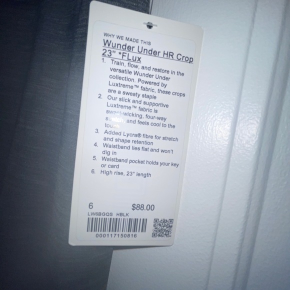 Lululemon Wunder Under High-Rise Crop 23" - Picture 4 of 5